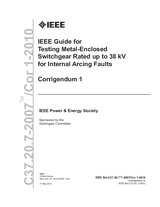 UNGÜLTIG IEEE C37.20.7-2007/Cor 1-2010 17.5.2010 Ansicht