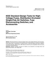 UNGÜLTIG IEEE C37.41-1994 13.3.1995 Ansicht