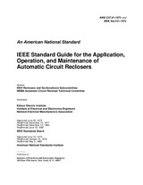 Ansicht IEEE C37.61-1973 24.8.1973