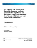 UNGÜLTIG IEEE C57.12.60-2009/Cor 1-2013 14.6.2013 Ansicht