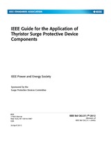 Die Norm IEEE C62.37.1-2012 26.4.2013 Ansicht