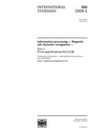 Die Norm ISO 1004-1:2013 27.5.2013 Ansicht