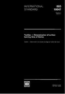 Die Norm ISO 10047:1993 1.4.1993 Ansicht