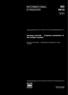 Die Norm ISO 10112:1991 10.10.1991 Ansicht