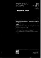 Die Norm ISO 10136-1:1993 1.7.1993 Ansicht