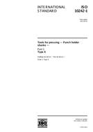 Ansicht ISO 10242-1:2011-ed.3.0 13.9.2011