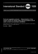 Ansicht ISO 1026:1982 1.3.1982