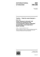 Die Norm ISO 105-C08:2010-ed.2.0 25.2.2010 Ansicht