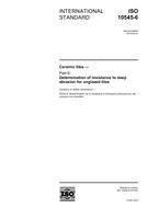 Die Norm ISO 10545-6:2010-ed.2.0 18.3.2010 Ansicht