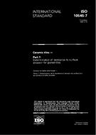 Die Norm ISO 10545-7:1996 19.12.1996 Ansicht