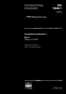 Die Norm ISO 10648-1:1997 22.5.1997 Ansicht