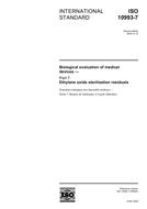 Ansicht ISO 10993-7:2008-ed.2.0 13.10.2008