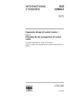 Die Norm ISO 11064-2:2000 21.12.2000 Ansicht
