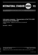 Die Norm ISO 1113:1979-ed.2.0 1.2.1979 Ansicht