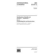 Die Norm ISO 11137-2:2013-ed.3.0 21.5.2013 Ansicht