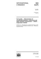 Die Norm ISO 11275:2004 2.7.2004 Ansicht
