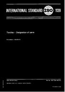 Die Norm ISO 1139:1973 1.9.1973 Ansicht