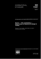 Die Norm ISO 11501:1995 21.9.1995 Ansicht