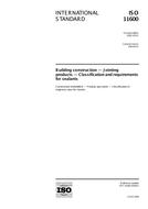 Die Norm ISO 11600:2002-ed.2.0 21.10.2002 Ansicht