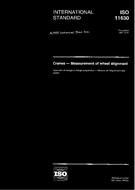 Die Norm ISO 11630:1997 27.11.1997 Ansicht