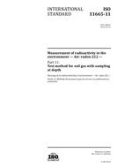 Die Norm ISO 11665-11:2016 13.4.2016 Ansicht