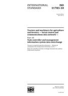Die Norm ISO 11783-10:2015-ed.2.0 9.9.2015 Ansicht