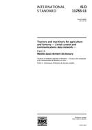 Die Norm ISO 11783-11:2011-ed.2.0 29.6.2011 Ansicht