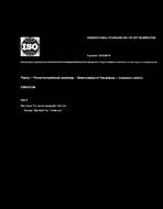 Die Norm ISO 119:1977 1.10.1977 Ansicht