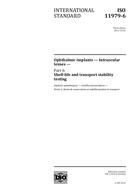 Die Norm ISO 11979-6:2014-ed.3.0 24.9.2014 Ansicht