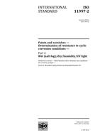 Die Norm ISO 11997-2:2013-ed.2.0 13.8.2013 Ansicht