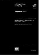 Die Norm ISO 12195:1995 14.9.1995 Ansicht