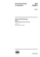 Die Norm ISO 12240-1:1998 20.8.1998 Ansicht
