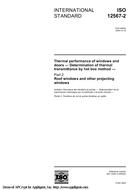 Die Norm ISO 12567-2:2005 13.10.2005 Ansicht