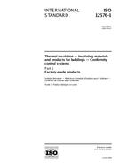 Die Norm ISO 12576-1:2001 4.10.2001 Ansicht