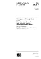 Die Norm ISO 12625-8:2010-ed.2.0 15.12.2010 Ansicht