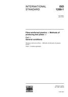 Die Norm ISO 1268-1:2001 6.12.2001 Ansicht