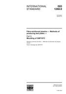 Die Norm ISO 1268-9:2003 26.3.2003 Ansicht