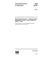Die Norm ISO 12721:2000 6.4.2000 Ansicht