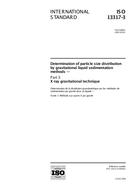 Die Norm ISO 13317-3:2001 15.3.2001 Ansicht