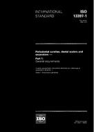 Die Norm ISO 13397-1:1995 14.12.1995 Ansicht