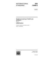 Die Norm ISO 13408-3:2006 1.9.2006 Ansicht