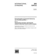 Die Norm ISO 13473-2:2002 17.10.2002 Ansicht