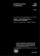 Die Norm ISO 13773:1997 10.7.1997 Ansicht