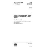 Die Norm ISO 13936-2:2004 19.4.2004 Ansicht