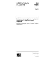 Ansicht ISO 14044:2006 30.6.2006
