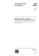 Die Norm ISO 14159:2002 25.4.2002 Ansicht