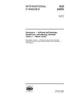 Die Norm ISO 14201:1998 30.4.1998 Ansicht