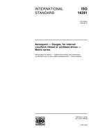 Die Norm ISO 14281:2002 4.7.2002 Ansicht