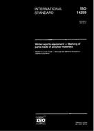 Die Norm ISO 14359:1997 6.3.1997 Ansicht