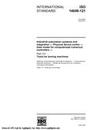 Die Norm ISO 14649-121:2005 6.9.2005 Ansicht